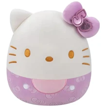 Мягкая игрушка Squishmallows – Хеллоу Китти в фиолетовом 20 (SQSN00499): Тип герои мультфильмов и кино