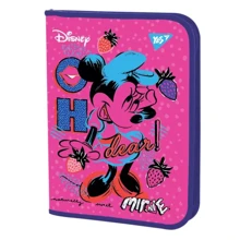 Папка для тетрадей Yes Minnie Mouse В5 пластиковая на молнии (491816): Тип Папка для тетрадей
