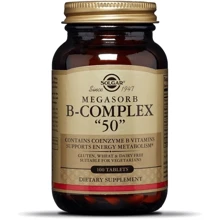 Solgar Megasorb B-Complex "50" 100 Tablets: Тип вітамін B