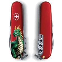 Мультитул Victorinox SPARTAN ZODIAC Зеленый дракон 1.3603.Z3340u (Vx13603_Z3340u): Тип мини-мультитул