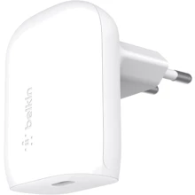 Зарядное устройство Belkin USB-C Wall Charger Home Charger 30W White (WCA005VFWH): Кабель в комплекте отсутствует