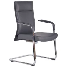 Кресло AMF Jeff CF Dark Grey/ Black (546957): Тип для посетителей