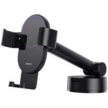 Тримач Baseus Car Holder Simplism Gravity Black (SUYL-JY01): Виробник Baseus