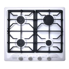 Варочная поверхность газовая Minola MGM 614244 WH: Размеры для встраивания (ШxГ) 55x48.5 см