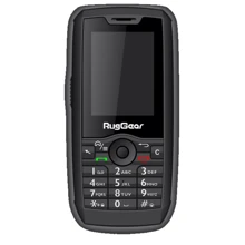 Мобільний телефон RugGear RG160 Dual Sim Black: Дисплей 2.4" TFT (320х240)