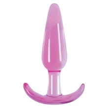 Анальный стимулятор Jelly Rancher T-Plug Smooth 8x3 см, розовый: Для кого Унисекс