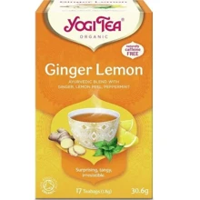 Чай Yogi Tea травяной с пряностями Имбирь-лимон органический 30.6 г (4012824401341): undefined undefined