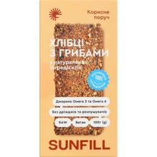 SUNFILL Хлебцы с грибами (4820211260132): Тип Хлебцы
