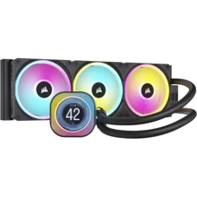 Кулер Corsair iCUE Link H150i LCD RGB Liquid CPU Cooler Black (CW-9061008-WW): Рівень шуму, dB 10-37