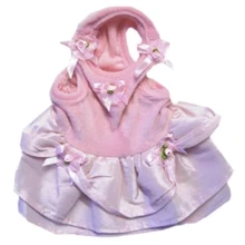 Платье MonkeyDaze Pink velour dress для собак велюровое розовое размер S: Тип Платья