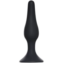 Анальный плаг Lola Toys Black Edition - Slim Anal Plug Medium, Black (57420601): Для кого Унисекс