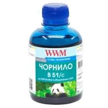 Чернила WWM Brother DCP-T300/T500W/T700W 200г Cyan Water-soluble (B51/C): Цвет Cyan