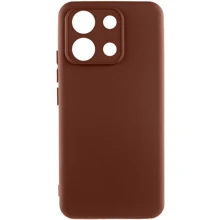 Чохол для телефона Lakshmi Case Silicone Cover Full Camera Brown для Xiaomi Redmi Note 13 Pro 4G / Poco M6 Pro 4G: Сумісність Xiaomi Redmi Note 13 Pro 4G / Poco M6 Pro 4G