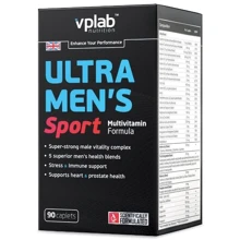 VPLab Ultra Men's Sport Multivitamin Formula Мужская мультивитаминная формула 90 каплет: Пол Мужской