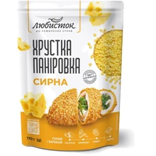 Упаковка Хрустящая панировка Любисток Сырная 4х170 г (У4820241582990): undefined undefined