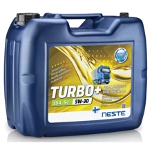 Олія моторна Neste Turbo+LSA S4 5W30 API CK-4 E6. Е9. синтетичне 20л: Тип Синтетическое