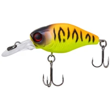 Воблер Jackall Chubby 38F MR 38mm 4.2g Tropical Mat Tiger: Плавучесть Плавающие