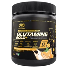 Аминокислота для спорта PVL Glutamine Gold + Vitamin C 322 g/46 servings/Tangy Orange flavor: Вкус Апельсин