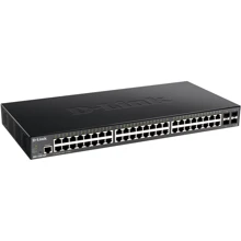 Сетевой коммутатор D-Link DGS-1250-52X: Порты только Gigabit Ethernet (10/100/1000)