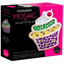 Набор для творчества mosaaro Mosaiс set "Cupcake" стеклянная мозаика "Кекс" (MA1006): Производитель Mosaaro