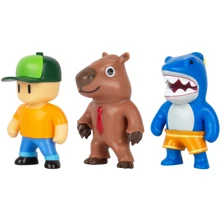 Набор коллекционных фигурок Stumble Guys - Мегалодон, Мистер Стамбл, Капибара (SG2020-1): Тип Набор игровых фигурок