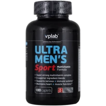 VPLab Ultra Men's Sport Multivitamin Formula Мужская мультивитаминная формула 180 капсул: Пол Мужской