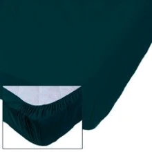 Простирадло на гумці SoundSleep Dyed Green зелена 90x200 см (93121873): Тип простирадло