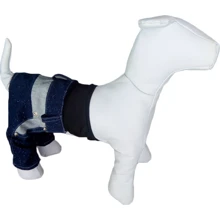 Джинсы для собак Dogs Bomba Doudle Color V-2 Размер 4 Синий: Тип Джинсы