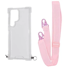 Чохол для телефона WAVE Clear Case with Strap Pink Sand для Samsung S928 Galaxy S24 Ultra: Сумісність Samsung S928 Galaxy S24 Ultra