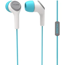 Наушники Koss KEB15i Teal (190072): Тип конструкции внутриканальные