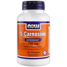 NOW Foods CARNOSINE 500 MG 100 VCAPS Л-Карнозин: Форма выпуска Капсулы