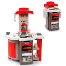 Интерактивная кухня Тефаль Smoby Повар раскладная с аксессуарами (красная), (312202): Производитель Smoby