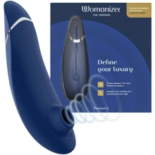 Вакуумный клиторальный стимулятор Womanizer Premium 2 Blueberry: Для кого Для женщин