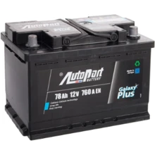 Автомобільний акумулятор AutoPart Plus 6СТ-78 АзЕ: Ємність, Ач 78