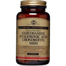 Solgar Glucosamine Hyaluronic Acid Chondroitin MSM 120 Tab: Тип Глюкозамін