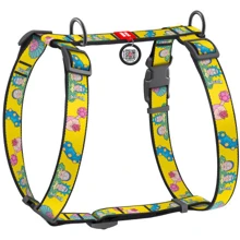 Шлея WAUDOG Nylon с QR-паспортом рисунок Рик и Морти L 25 мм 50-90 см желтый (5160-0280): Производитель WAUDOG