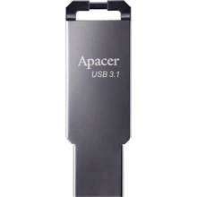 USB-флешка Apacer AH360 64GB USB 3.1 Ashy (AP64GAH360A-1): Стандарт USB USB 3.1