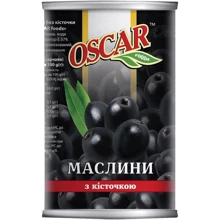 Маслины с косточкой Oscar 400 г (8413552051390): Вес нетто 400 г