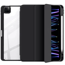 Аксессуар для iPad BeCover Soft Edge TPU with Pencil mount Black for iPad Pro 12.9 (2020-2022) (711708): Цвет черный