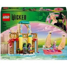 Конструктор LEGO Wicked Глінда, Ельфаба та Несароза в Університеті Шиз (75681): Серія Wicked