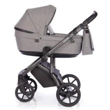 Универсальная коляска 2 в 1 Roan Bloom 9023-RB-22, Titanium, бежевый: Тип коляски Универсальная коляска (2-в-1)