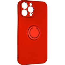 Чехол для iPhone ArmorStandart Icon Ring Red for iPhone 13 Pro Max (ARM68675): Цвет красный