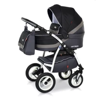 Универсальная коляска 3 в 1 Verdi Babies Optima 9023-VBO-01, black, черный: Тип коляски Универсальная коляска (3-в-1)