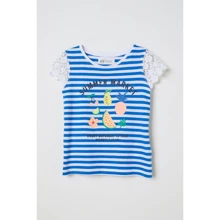 Футболка H & M 2911-6146347 110-116 см синя: Тип футболки