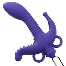3 Way Vibrating Silicone Stimulator - стимулятор 17.7x3.3 см: Для кого Для женщин