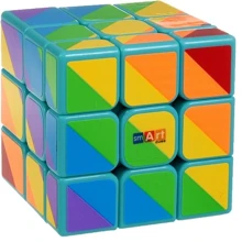 Smart Cube Rainbow mint Радужный кубик зеленый: Вид Кубик Рубика