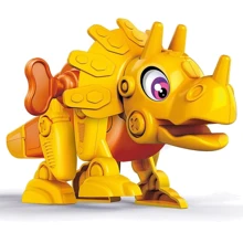 Робот-конструктор Clementoni Dino Bot Triceratops серія Science & Play (8005125750740): Живлення Пневматический привод