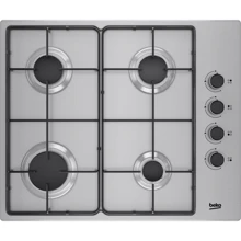 Варочная поверхность Beko HIGG 64123 SX: Размеры для встраивания 560x490 мм (ШхГ)