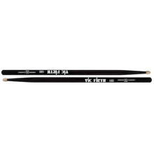 Барабанные палочки VIC FIRTH 5AB AMERICAN CLASSIC BLACK: Наконечник Деревянный