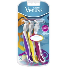 Gillette Simply Venus3 Plus Станки для бритья одноразовые 3 шт.: Вид Бритвенные станки
